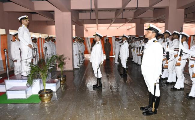 Change of Command - INHS Sanjivani