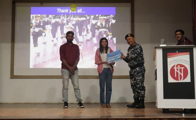 Surgeon Captain Marak Pertin of INHS Kalyani Visited National Institute of Technology NIT at Ravangla, Sikkim