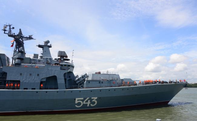 Visit of Russian Naval Ships to Kochi