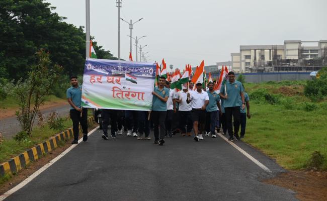 Independence Day celebrations at various units of the Sunrise Command.