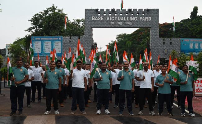 Independence Day celebrations at various units of the Sunrise Command.