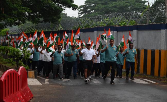 Independence Day celebrations at various units of the Sunrise Command.