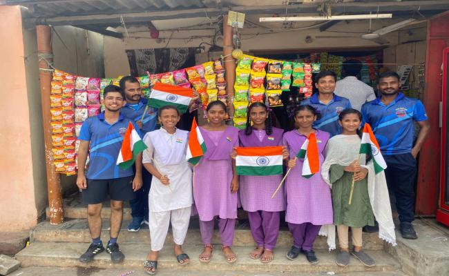 Independence Day celebrations at various units of the Sunrise Command.