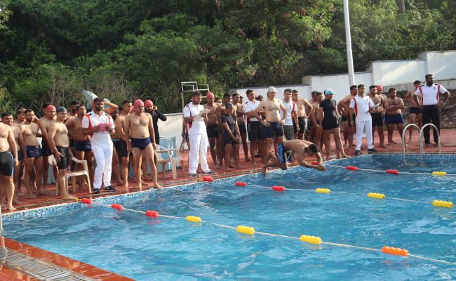 INS Kalinga Hosted an Inter Departmental Jaltarang Championship