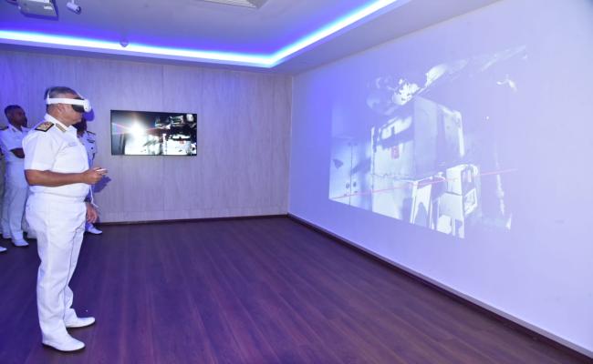 VR and AR Lab at Naval Dockyard, Visakhapatnam