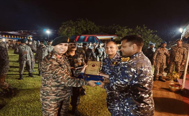 Indian Navy at The ‘Sashakt Sena, Samriddh Bharat’ Defence Expo Held at Ranchi, Jharkhand.