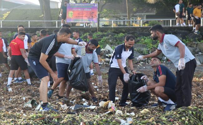 International Coastal Clean-up Day 2024 at Southern Naval CommandInternational Coastal Clean-up Day 2024 at Southern Naval Command