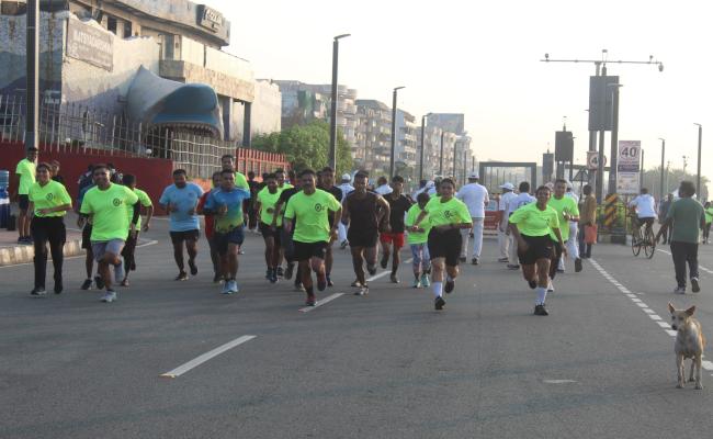 Vizag Navy Marathon Training Camp
