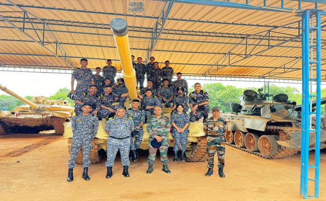 Visit of MESC Course to MCEME, Secunderabad