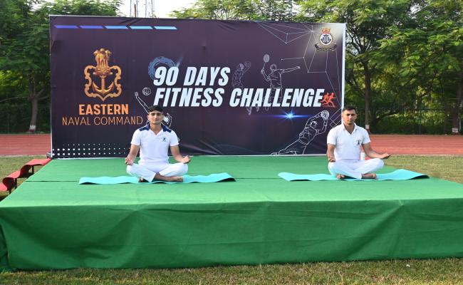Eastern Naval Command Successfully Completed  CNS 90 Days Fitness Challenge.