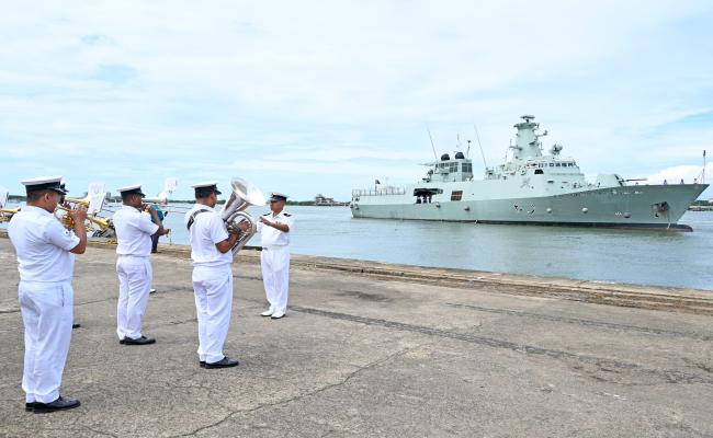 Visit of Royal Navy of Oman Ship Al Seeb to Kochi