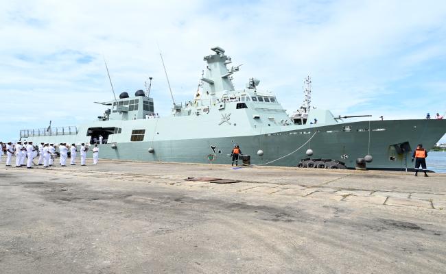 Visit of Royal Navy of Oman Ship Al Seeb to Kochi