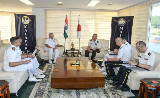 Call on Between India and Japan - Malabar 2024