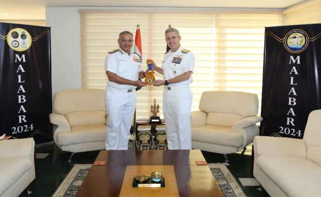 Bilateral Meeting Between India and USA - MALABAR 2024