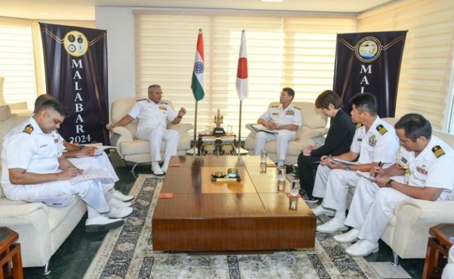 Bilateral Meeting Between India and Japan - Malabar 2024