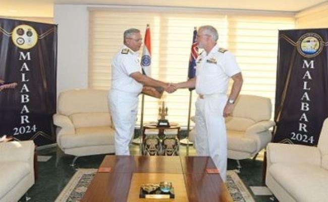 Bilateral Meeting Between India and Australia - Malabar 2024