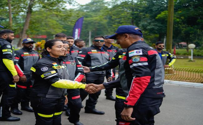Indian Navy's Motorcycle Expedition in North Eastern States