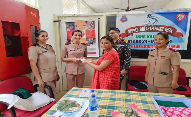 Breastfeeding Promotion Network of India Proudly Recognised  INHS Kalyani