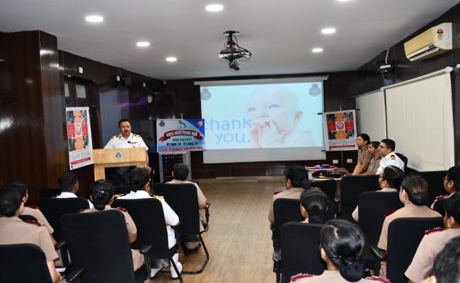 Breastfeeding Promotion Network of India Proudly Recognised  INHS Kalyani