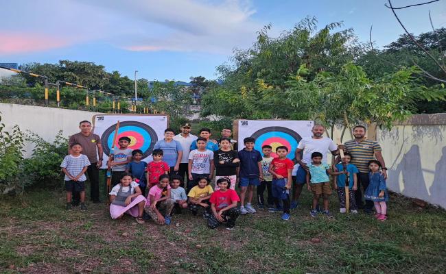 Eastern Naval Command Organised a Two-Day Archery and Silambam Camp
