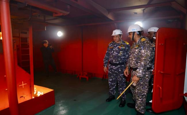 'Agamya' - Ship Fire Fighting Training Facility Inaugurated