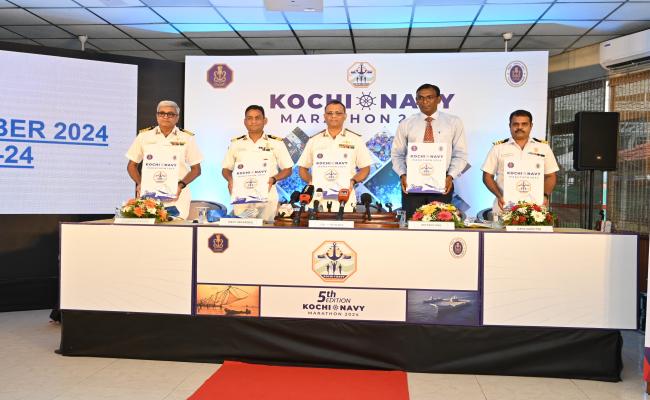 Curtain Raiser Press Release Kochi Navy Marathon-24