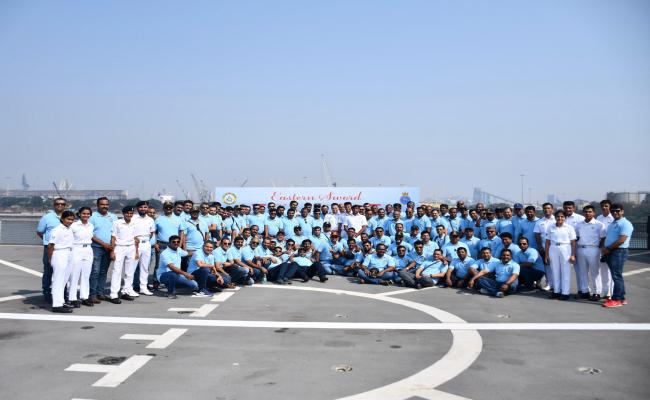 Eastern Naval Command Hosted 105 Naval Veterans of 197 Mer Sailors Batch