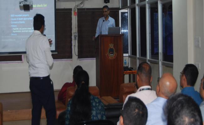 Organ Donation Was Hosted by INHS Sanjivani on 22 Dec  2024.