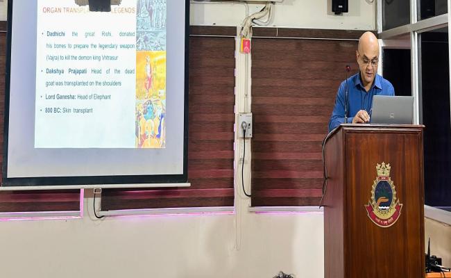 आई.एन.एच.एस. संजीवनी द्वारा 22 दिसंबर 2024 को अंगदान पर कार्यशाला आयोजित की गई।