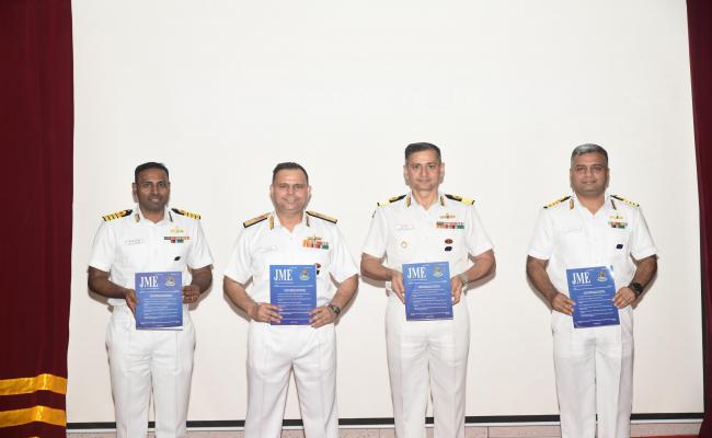 Course Completion Ceremony of Marine Engineering Specialisation Course at INS Shivaji