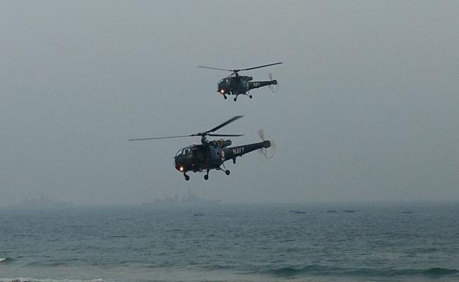 Eastern Naval Command Set to Showcase Op Demo Off RK Beach, Visakhapatnam - Final Rehearsals Completed