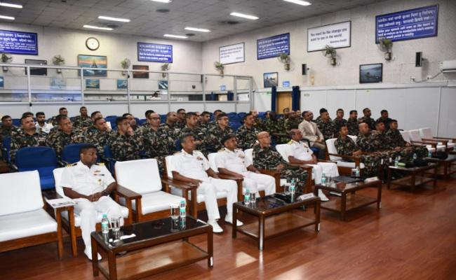 36 OFFICERS OF NEPAL ARMY COMMAND AND STAFF COLLEGE