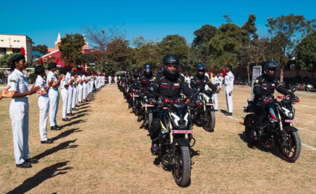 DARE SQUARE BIKE EXPEDITION TEAM OF EASTERN FLEET