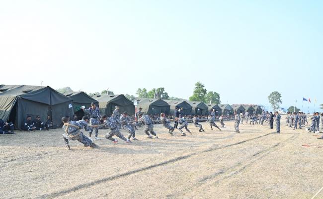 CURTAIN RAISER: PASSING OUT PARADE OF FIFTH BATCH OF AGNIVEERS AT INS CHILKA