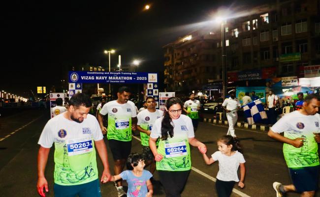 Conditioning & Strength Training Run' for 'Vizag Navy Marathon 2025'