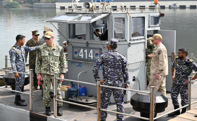 अभ्यास - टाइगर ट्रायम्फ 25 का बंदरगाह चरण