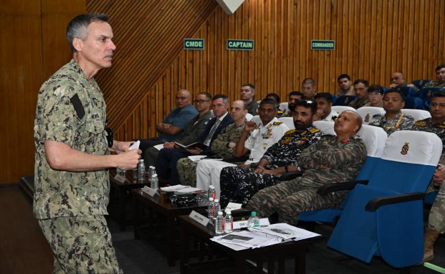 PRE-SAIL CONFERENCE FOR EXERCISE TIGER TRIUMPH 25