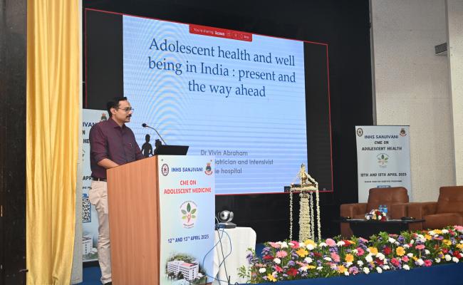 INTER COMMAND MULTIDISCIPLINARY CME ON ADOLESCENT MEDICINE AT INHS SANJIVANI