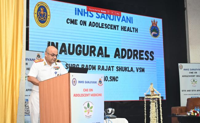 आई.एन.एच.एस. संजीवनी में किशोर चिकित्सा पर अंतर कमान बहुविषयक सी.एम.ई.