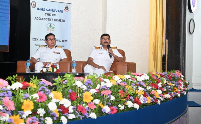 आई.एन.एच.एस. संजीवनी में किशोर चिकित्सा पर अंतर कमान बहुविषयक सी.एम.ई.