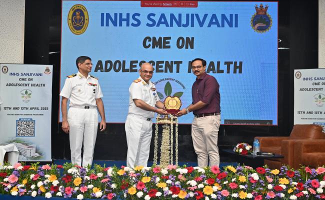 आई.एन.एच.एस. संजीवनी में किशोर चिकित्सा पर अंतर कमान बहुविषयक सी.एम.ई.