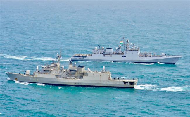 INS TARKASH INDIANNAVY PARTICIPATED IN A PASSEX WITH HSPSARA HELLENIC NAVY ON 10 JUL 25.