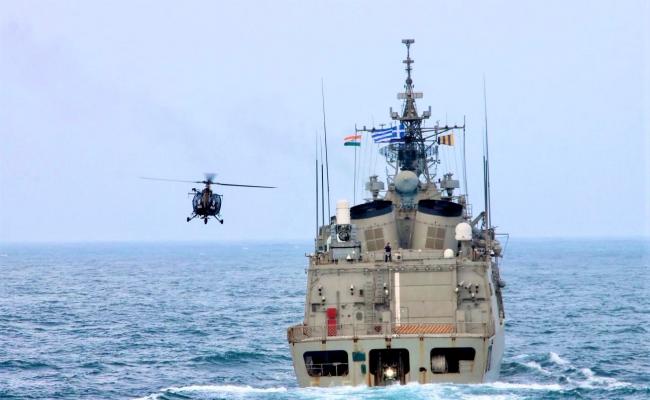 INS TARKASH INDIANNAVY PARTICIPATED IN A PASSEX WITH HSPSARA HELLENIC NAVY ON 10 JUL 25.