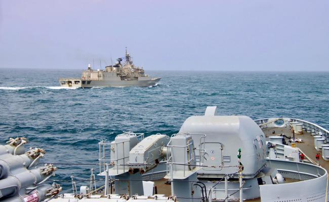 INS TARKASH INDIANNAVY PARTICIPATED IN A PASSEX WITH HSPSARA HELLENIC NAVY ON 10 JUL 25.