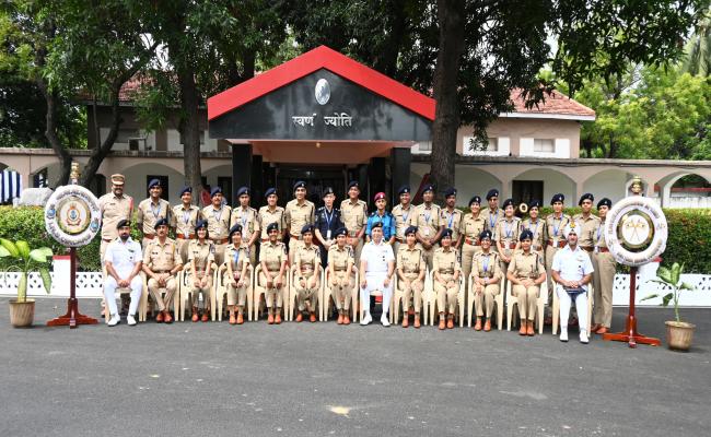 28 TRAINEE IPS OFFICERS FROM SARDAR VALLABHBHAI PATEL NATIONAL POLICE ACADEMY, HYDERABAD VISITED ENC