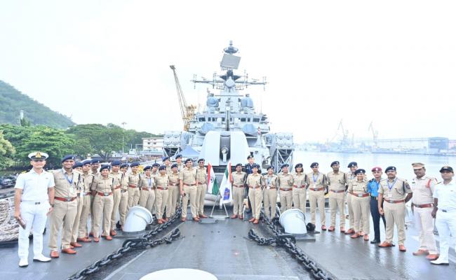 28 TRAINEE IPS OFFICERS FROM SARDAR VALLABHBHAI PATEL NATIONAL POLICE ACADEMY, HYDERABAD VISITED ENC