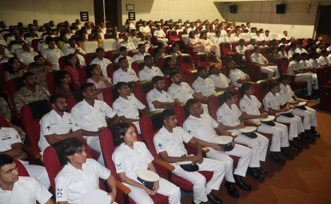 CAPT UTPAL DUTTA (RETD), A KARGIL WAR VETERAN, DELIVERED A TALK TITLED KARGIL