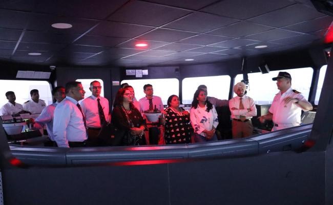 DELEGATES OF THE 51ST ADVANCED PROFESSIONAL PROGRAMME IN PUBLIC ADMINISTRATION TO SOUTHERN NAVAL COMMAND