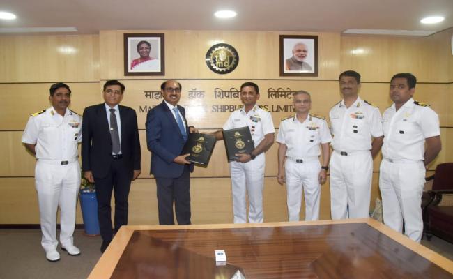 Yard 12707 (Surat) and Yard 12651 (Nilgiri)  Delivered to Indian Navy