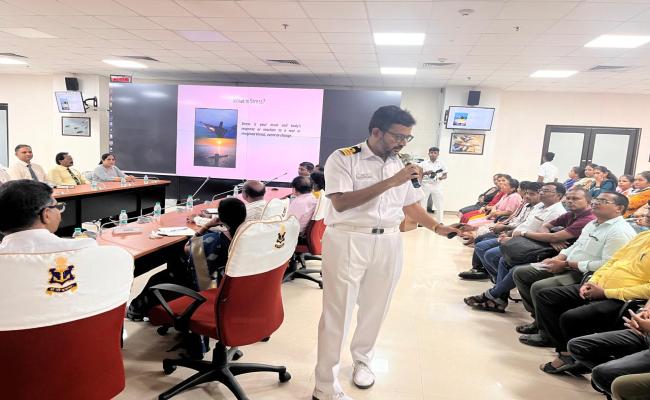 HQWENC Held a Capsule on ‘Stress Management and Prevention of Suicides’ for Defence Civilians on 11 July 2024.